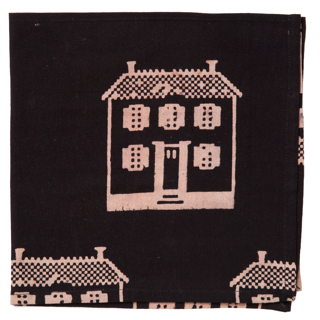 Countryside Napkin - Cottage - Black (Set of 2)